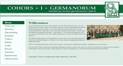 Desktop Screenshot of germanorum.de